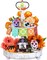 12 Pcs Day of The Dead Tiered Tray Decorations Dia De Los Muertos Decor Garlands Skull Candles Alter Picture Frame Wooden Tabletop Ofrenda Centerpieces for Dia De Los Muertos Party
